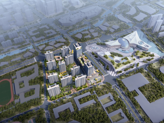 新发音乐厅西侧住宅地块